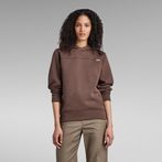 G-Star RAW® Thistle Back Graphic Hoodie Brown