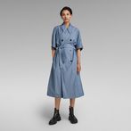 G-STAR® High Trench Dress Medium blue