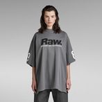 G-STAR® 5XL RAW. Tight Mock V-Neck T-Shirt Grey