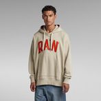 G-STAR® RAW University Oversized Hoodie Beige