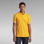 G-STAR® Dunda Slim Stripe Polo Yellow