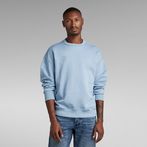G-Star RAW® Irregular Graphics Loose Sweater Light blue