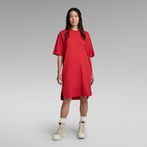 G-STAR® Boxy U Tee Dress Red