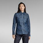 G-STAR® Premium 70'S Slim Denim Shirt Dark blue