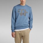 G-STAR® Abstract RAW Sweater Medium blue