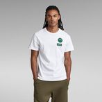 G-Star RAW® Badges T-Shirt White