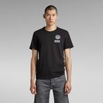 G-Star RAW® Badges T-Shirt Black