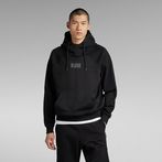 G-STAR® Moto Loose Hooded Sweater Black