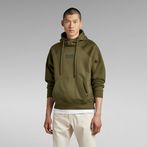 G-STAR® Moto Loose Hooded Sweater Green