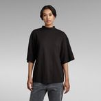 G-STAR® Mock Neck Loose T-Shirt Black