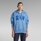 G-STAR® RAW University Oversized Hoodie Medium blue