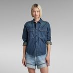 G-STAR® Flap Pocket Shirt Evergreen Medium blue