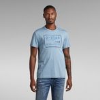 G-STAR® Applique Multi Technique T-Shirt Light blue