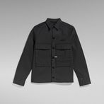 G-STAR® Unisex Pocketony Service Overshirt Black