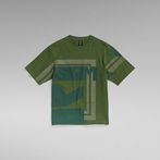 G-Star RAW® Unisex T-Shirt Scarf Graphic Boxy Green
