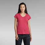 G-STAR® Eyben Slim V-Neck Top Pink