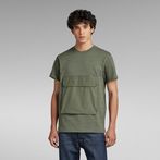 G-STAR® Utility Pocket Tape T-Shirt Green