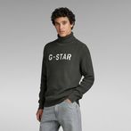 G-STAR® Stencil Graphic Turtle Knit Grey