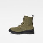 G-STAR® Blake High Suede Boots Green side view