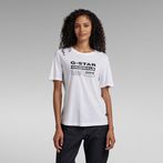 G-STAR® Originals Label Regular T-Shirt White