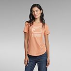 G-STAR® Graphic Graw Optic Slim T-Shirt Yellow