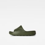 G-STAR® D Staq Tonal Slides Green side view