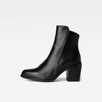 G-STAR® Tacoma II Leather Zip Boots Black side view