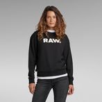 G-Star RAW® Premium Core RAW. Crewneck Black