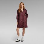 G-STAR® V-Neck Tunic Dress Purple