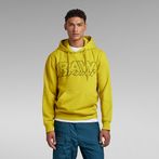 G-Star RAW® RAW 3D Hooded Sweater Yellow