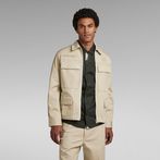 G-STAR® 4 Pocket Zip Jacket Beige