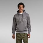 G-STAR® RAW 3D Hooded Sweater Grey