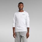 G-Star RAW® Lightweight Sweater Sleeve Pocket Relaxed White