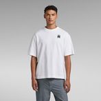 G-Star RAW® Oversized Boxy T-Shirt Embro RAW White