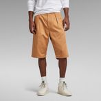 G-Star RAW® Pleated Chino Shorts Brown
