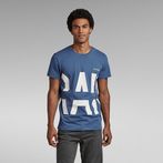 G-STAR® Raw Strike Thru T-Shirt Medium blue