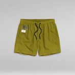 G-Star RAW® Dirik Solid Artwork Swim Shorts Green