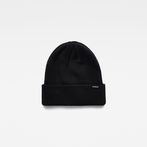 G-STAR® Effo Long Beanie Black front flat