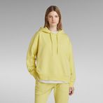 G-Star RAW® Graphic Core Hooded Sweater Yellow