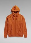 Premium Hooded US Black Zip | Sweater RAW® Core | G-Star