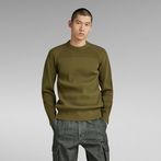 G-Star RAW® Engineered Knitted Sweater Green