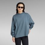 G-STAR® Oversized Moto Logo XXL Mock Top Grey