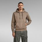 G-STAR® Autograph Hooded Sweater Brown