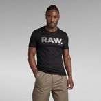G-Star RAW® 3D RAW. Logo Slim T-Shirt Black