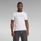 G-Star RAW® 3D RAW. Logo Slim T-Shirt White