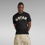 G-Star RAW® Puff Logo Slim T-Shirt Black