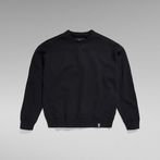 G-Star RAW® Essential Unisex Loose Sweater Black