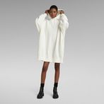 G-STAR® XXL Hoodie Dress White