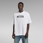 G-Star RAW® Old School Logo Boxy T-Shirt White