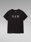 G-Star RAW Ajuste regular Camiseta 'Swando' en Negro